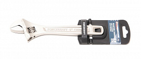 На сайте Трейдимпорт можно недорого купить Ключ разводной Profi CRV 10"-250мм (захват 0-30мм), на пластиковом держателе FORCEKRAFT FK-649250. 